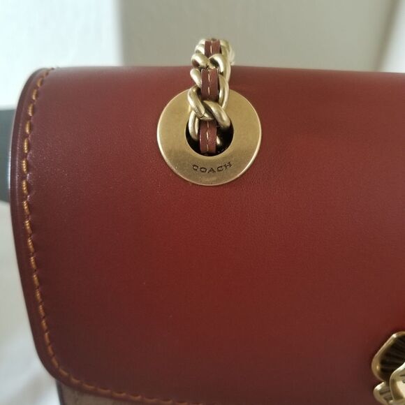 Coach Tea Rose Handbag - Picture 9 of 9